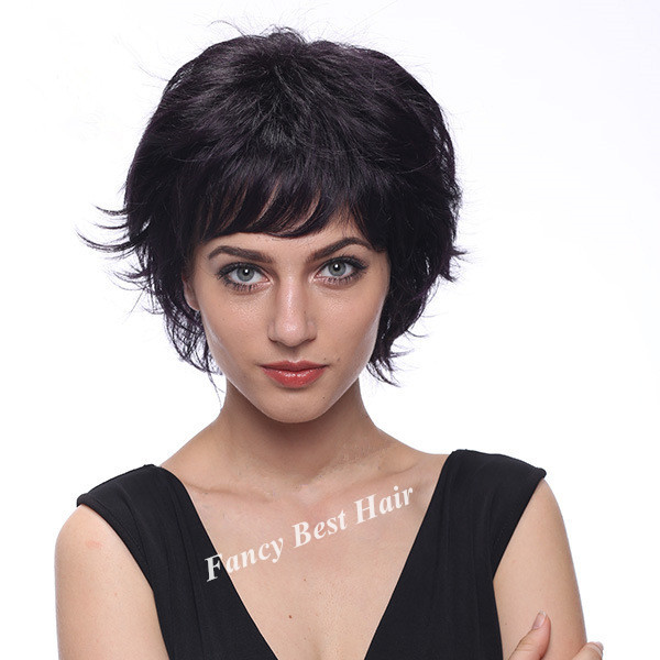 Short Hair Full Lace Wigs