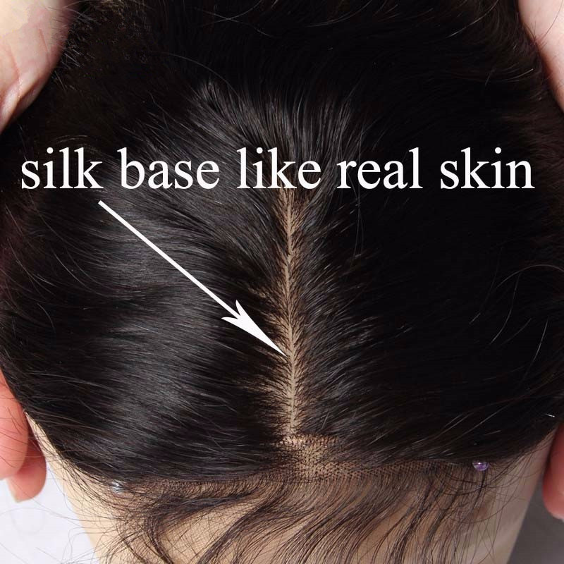 Deep Wave Hair 13X4 Silk Base Lace Closure
