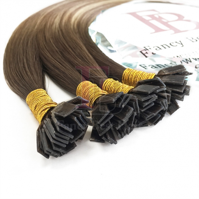 #T4-8/60 Rooted Balayage Flat tip hair