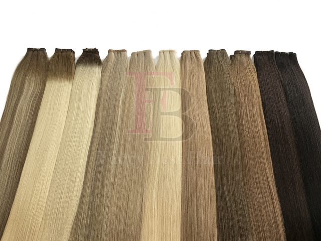 #3 Flat Weft Hair Extensions
