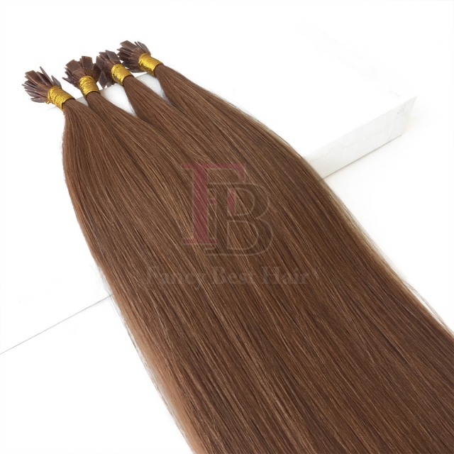 #30 Medium Auburn Flat Tip Hair
