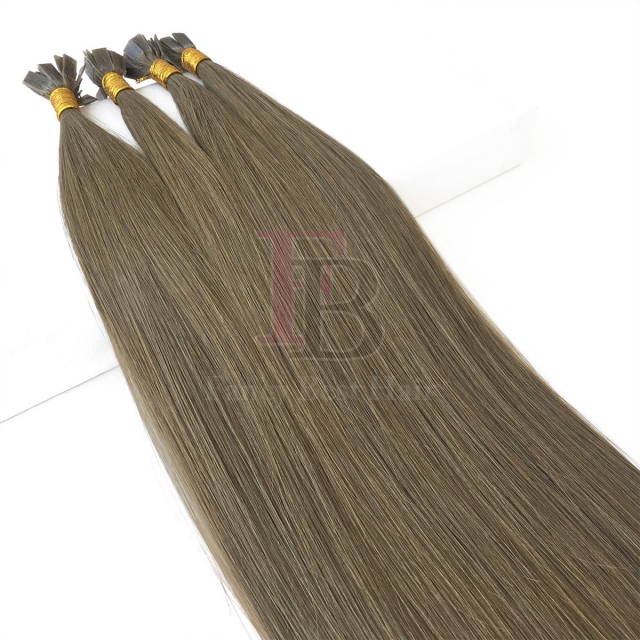 #8A Medium Golden Brown  Flat Tip Hair