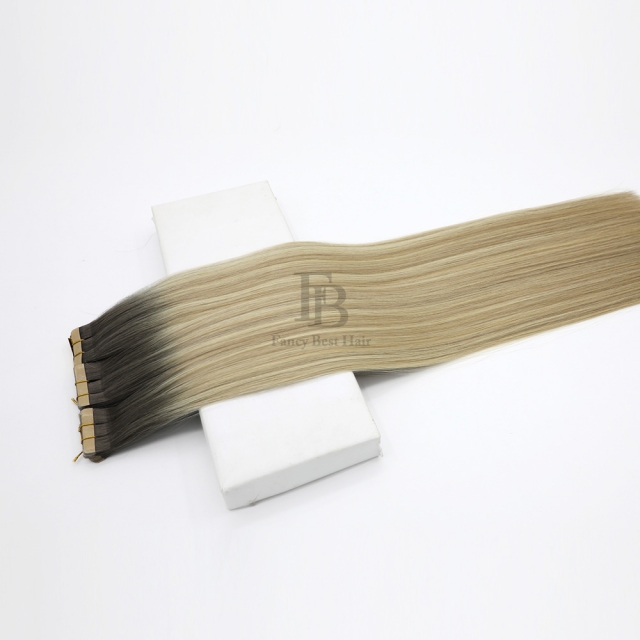 #T9-14/60 Rooted Balayage tape hair